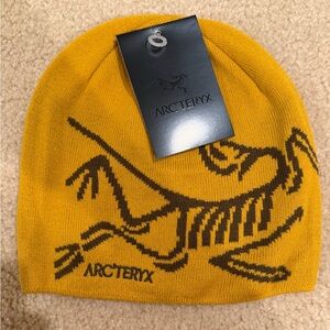 Arc'teryx Yellow Fernie Toque Beanie One Size with Tags